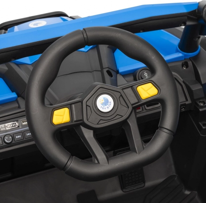 Elektromos gyerekjármű Buggy Madman UTV-MX kék