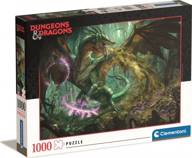 Clementoni dungeons & dragons puzzle 1000 darabos