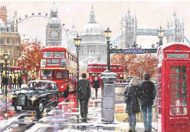 Londoni hólánc puzzle 2000 darabos