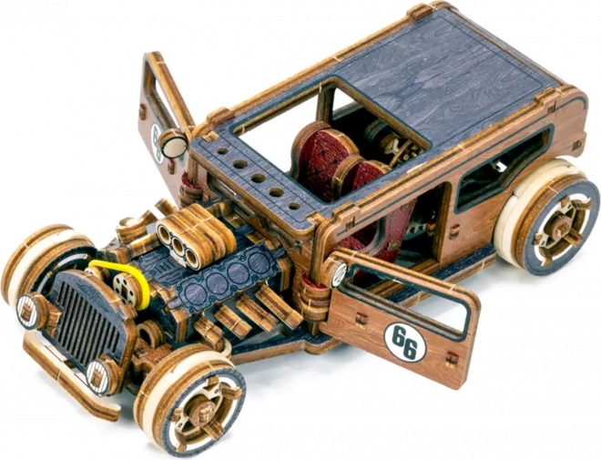 3D puzzle fa autó Hot Rod limitált kiadás