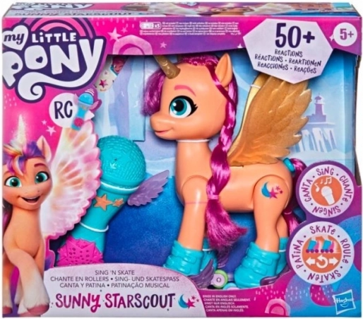 My Little Pony éneklő Sunny Starscout görkorcsolyán