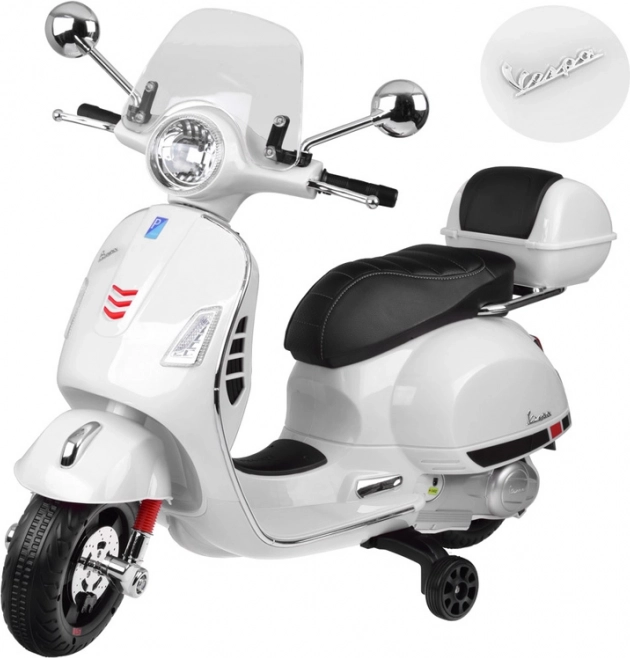 Elektromos Vespa GTS Super robogó gyerekeknek – Fehér