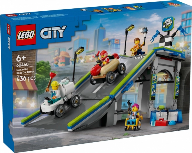 Lego City Autóverseny Rámpákkal