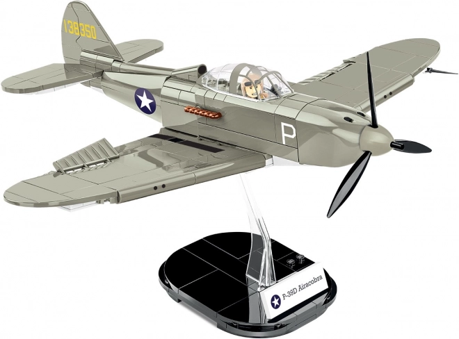 Cobi Bell P-39D Airacobra második világháborús vadászrepülő modell