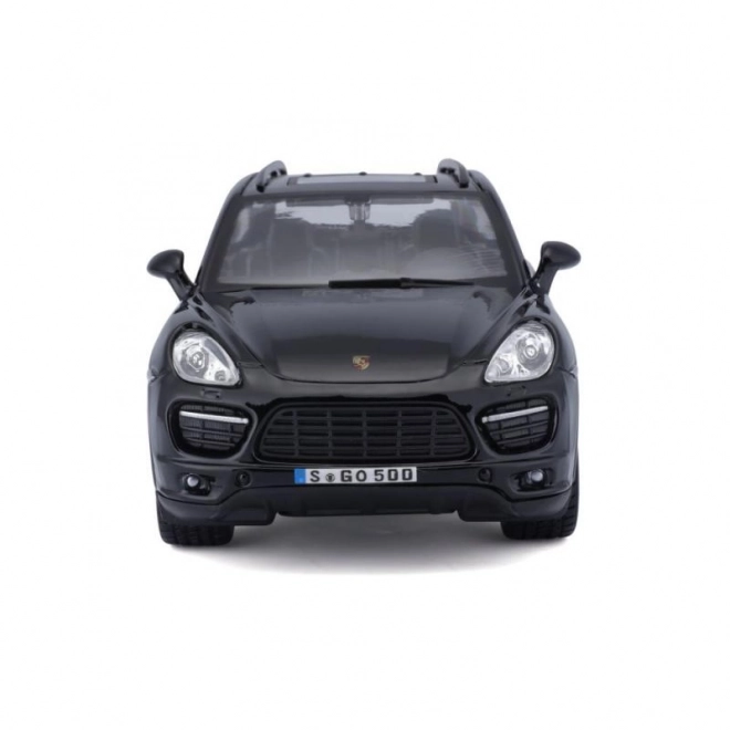 Fém modell Porsche Cayenne Turbo fekete 1/24