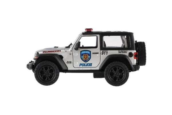 Police Jeep Wrangler játékautó