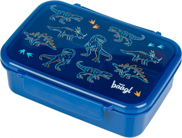 BAAGL uzsonnás doboz rekeszekkel Dino