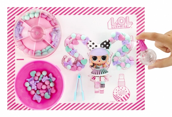 Lalka L.O.L. Surprise Hair Beads Tots - 12 darabos csomagolás