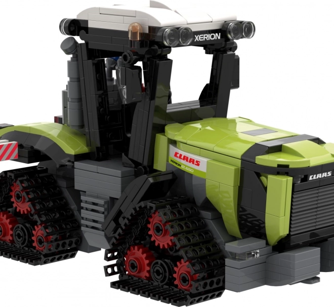 BRIXIES Plus Claas Xerion 12.650 Terra Trac lánctalpas traktor építőkészlet