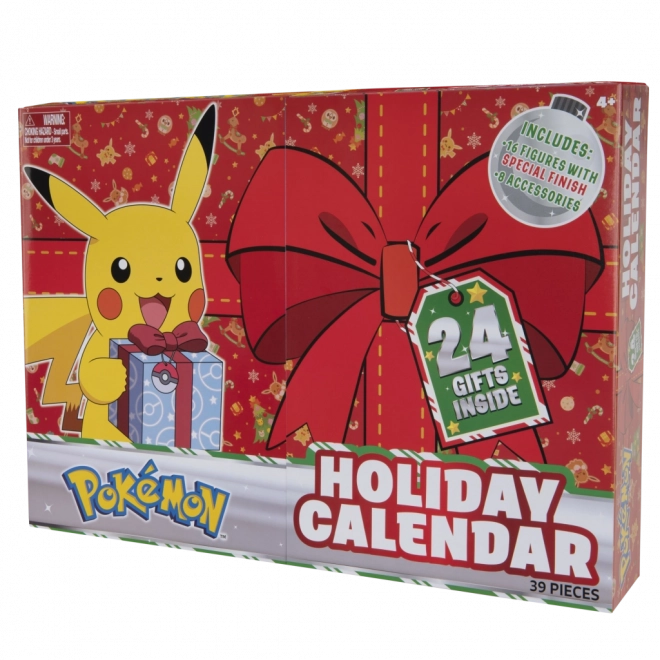 Pokemon adventi naptár figura készlet 24 meglepetéssel