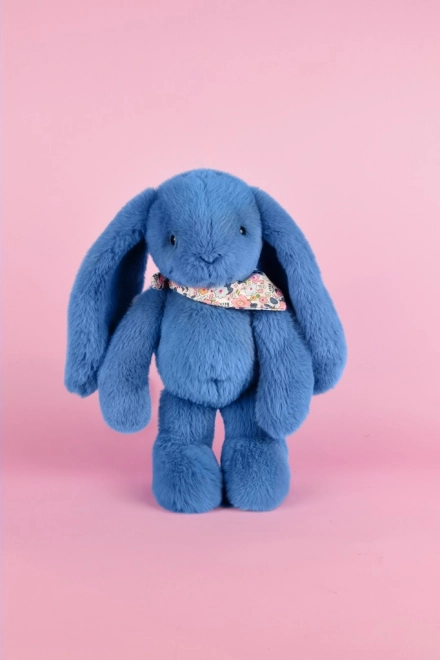 Plüssnyuszi kék sállal 35 cm