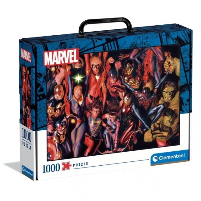 Avengers puzzle bőröndben – 1000 db