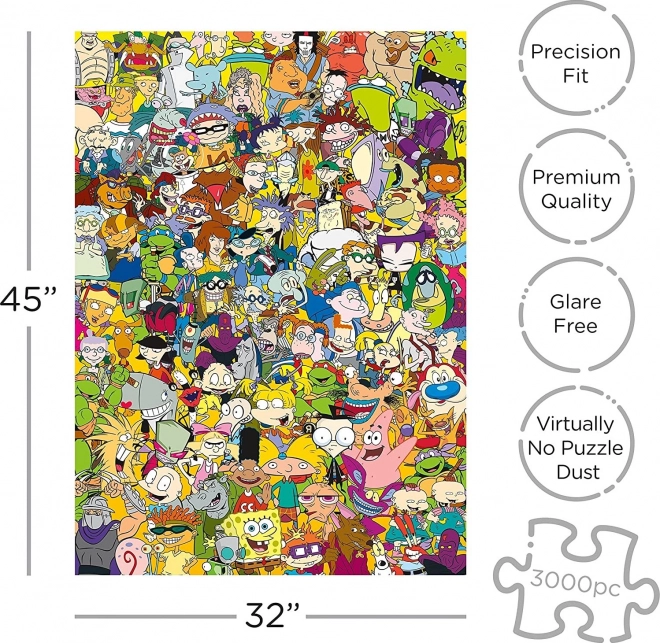Puzzle Aquarius Nickelodeon 3000 darabos