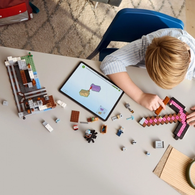 LEGO Minecraft Csákány Barlangész