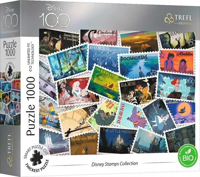 Trefl puzzle Disney 100 éves: Bélyegek 1000 darabos