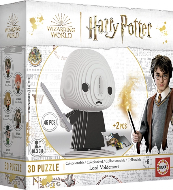 3D puzzle Lord Voldemort - Harry Potter gyűjtemény