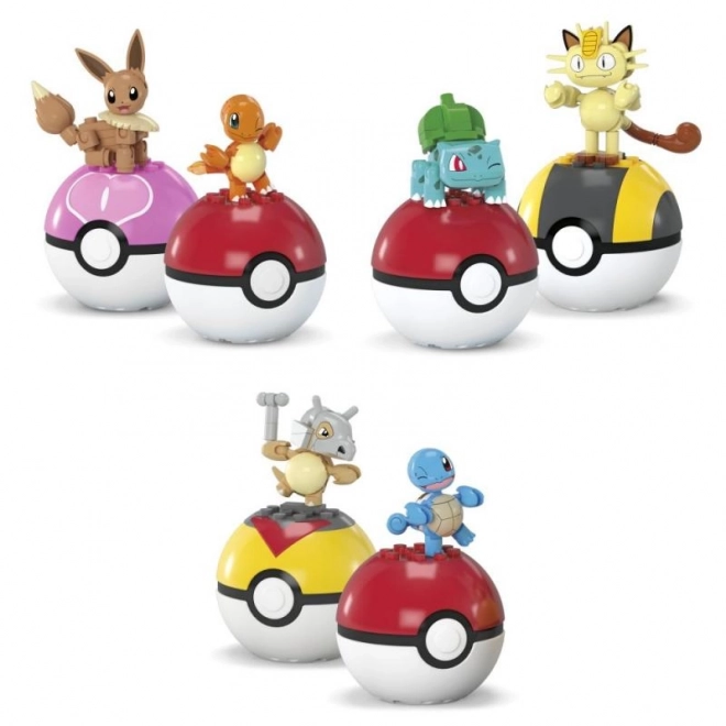 Mega Pokémon építőjáték Squirtle és Cubone