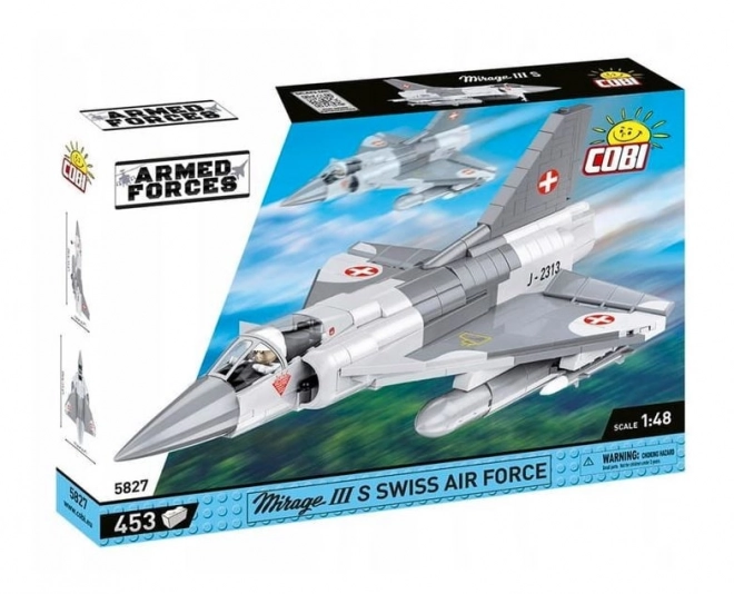 Hidegháború Mirage III RS Svájci Légierő, 1:48, COBI