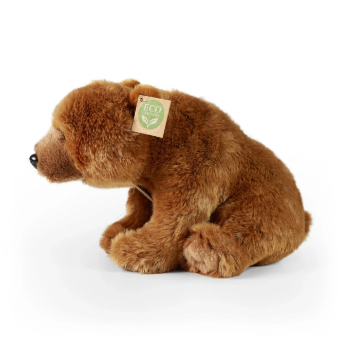 Ülő Grizzly Maci 30 cm - Környezetbarát