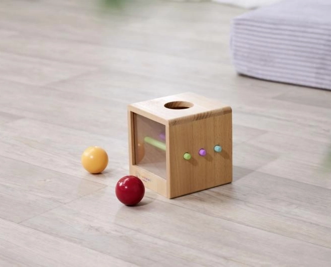 Montessori doboz 100% bükkfából