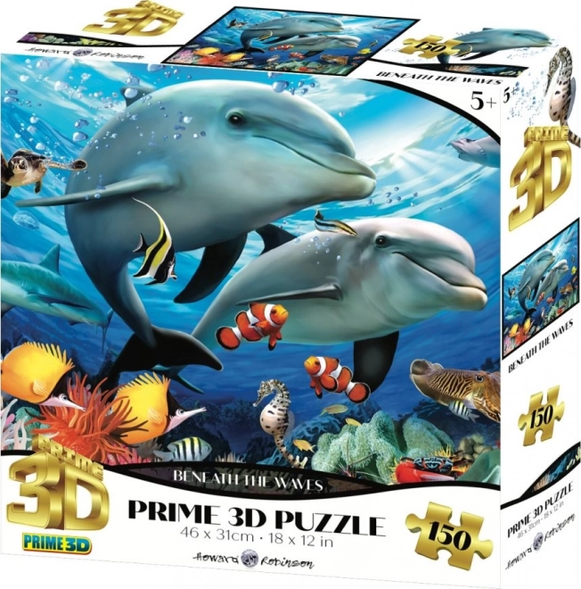 Prime 3D puzzle hullám 3D 150 darab