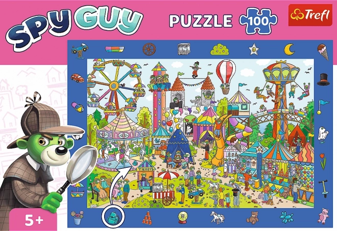 Kémfiú Vidámpark 100 darabos puzzle