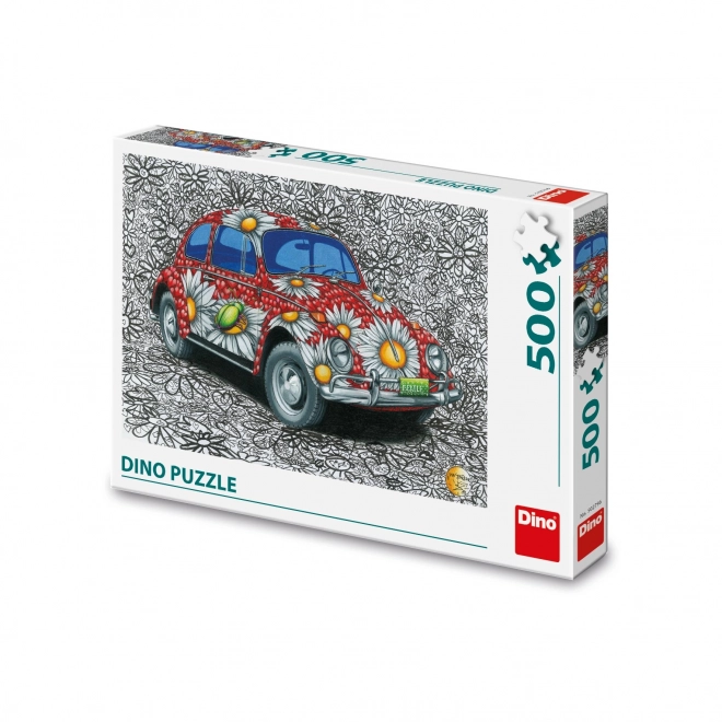 Malowal VW Bogár 500 darabos puzzlekészlet