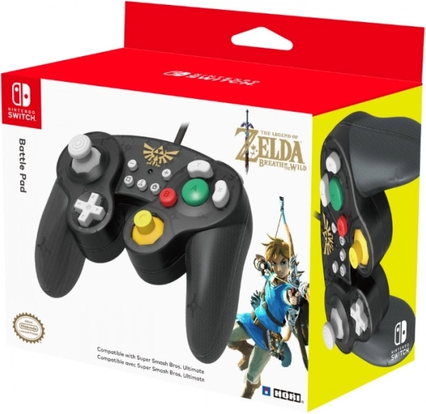 GameCube-stílusú játékkontroller - Zelda