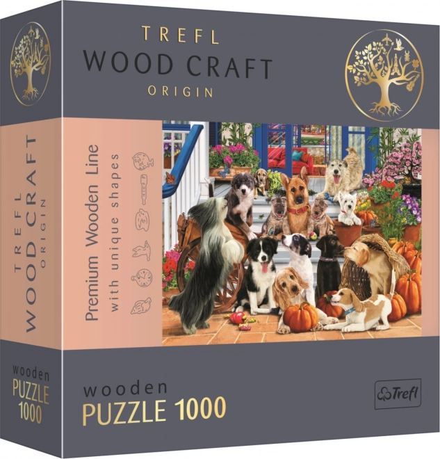 Trefl fa puzzle kutyabarátok 1000 darabos