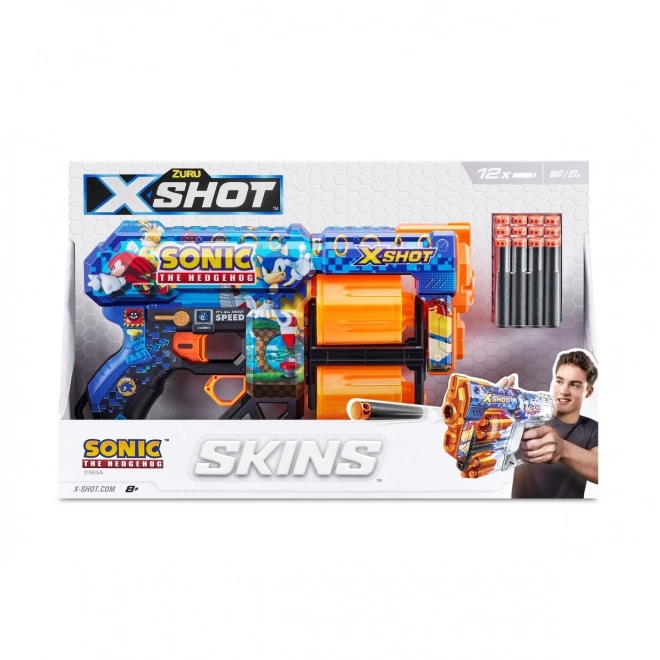 X-Shot Skins Dread Sonic the Hedgehog kilövő