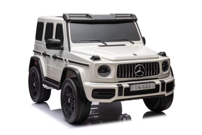 Mercedes G63 akkumulátoros XXL fehér autó 4x4