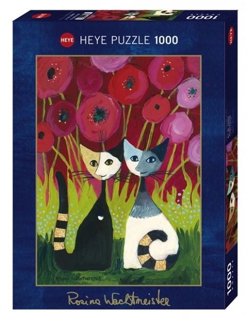 Szerencsés macskák 1000 darabos puzzle