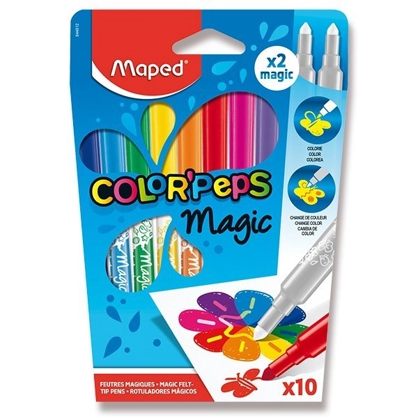 Maped Color'Peps Magic varázsfilcek - 10 darabos készlet