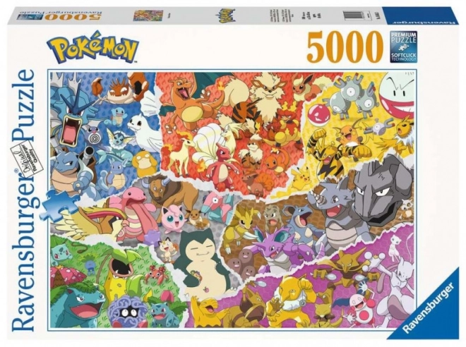 Pokémon 5000 darabos kirakós