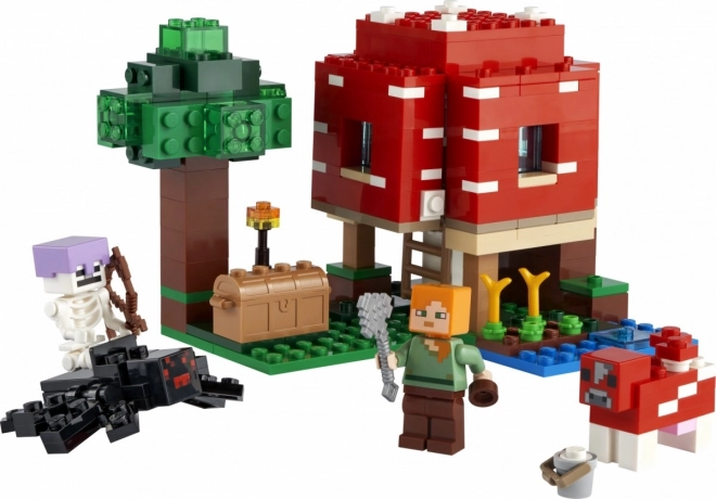 Lego Minecraft Houbaházikó