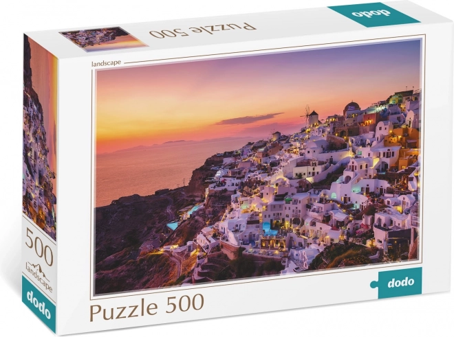 Dodo 500 darabos puzzle Oia, Görögország