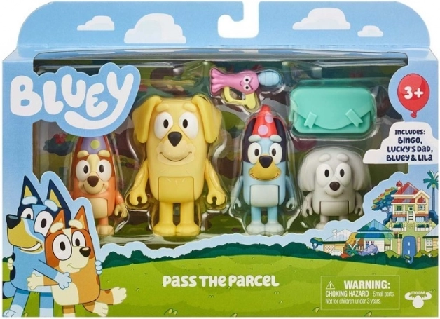 Bluey 4-csomag figura készlet