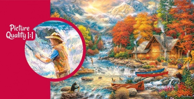 Kincsek a szabad természetben puzzle 2000 darabos