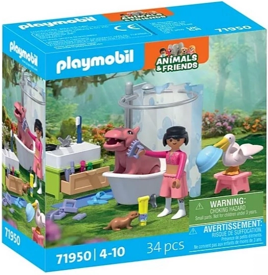 Playmobil Animals & Friends – állatkák a kádban