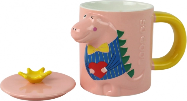 Játékos 3D dinoszaurusz motívum