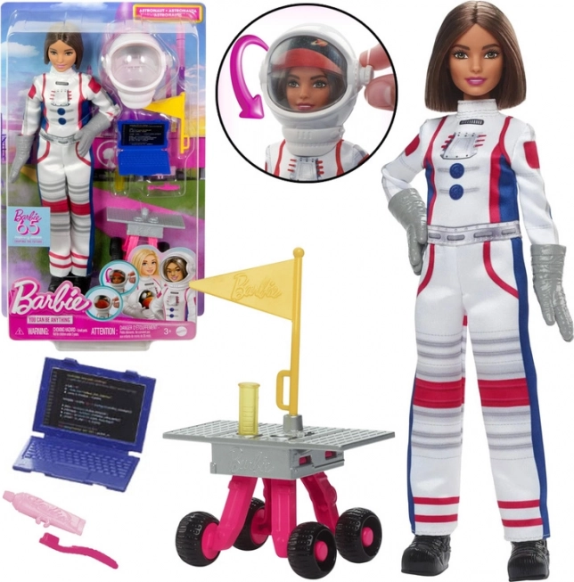 Barbie – bármi lehetsz – űrhajós baba kiegészítőkkel