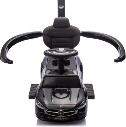Gyerek jármű fogantyúval Mercedes 3v1 fekete
