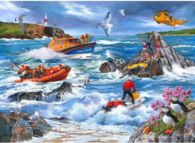 Puzzle Dagály ellen 1000 darabos a House of Puzzles-tól