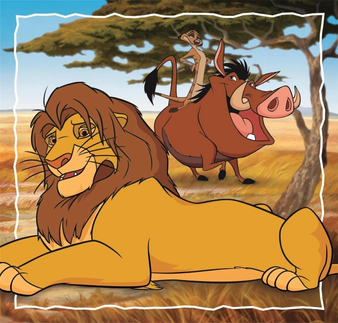 Disney Klasszikusok 3x48 darabos puzzle