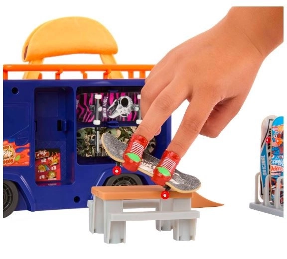 hot wheels fingerboard taco teherautó