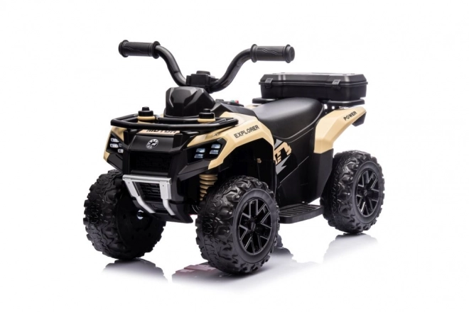 Gyermek elektromos quad Explorer Khaki