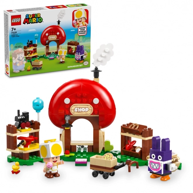 Nabbit és Toad boltja - LEGO Super Mario kiegészítő szett