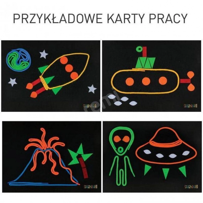 Fluo Spagetti Készlet