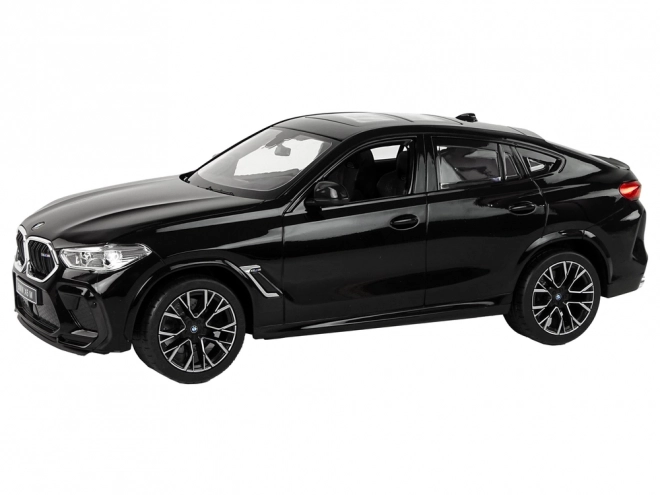 Távirányítós BMW X6 M autó 1:14 méretarányú Rastar fekete