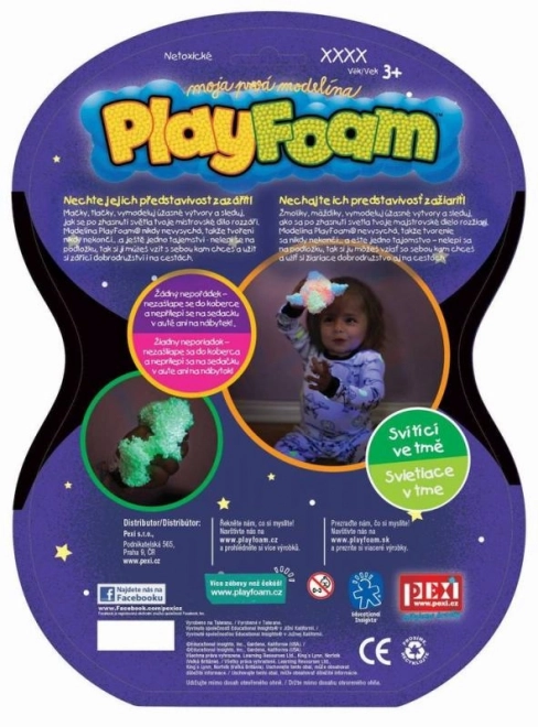 Playfoam Boule 4 darabos készlet fénylő